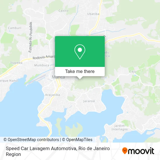 Speed Car Lavagem Automotiva map