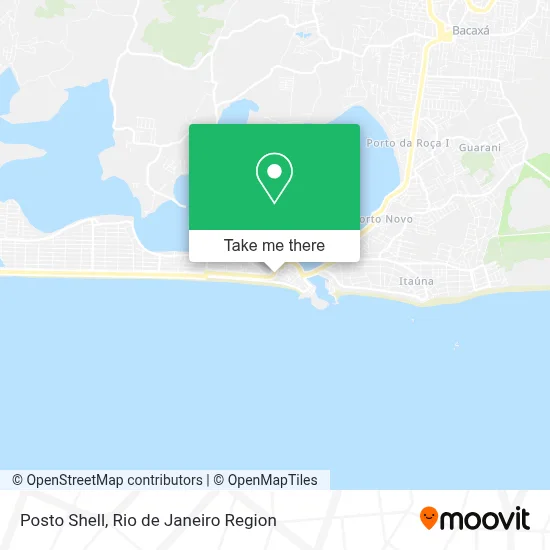 Posto Shell map