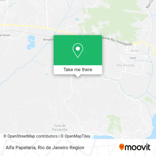 Alfa Papelaria map