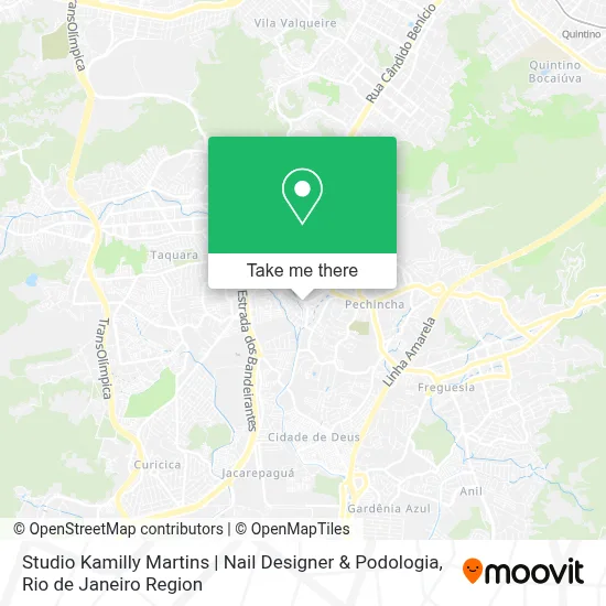 Studio Kamilly Martins | Nail Designer & Podologia map