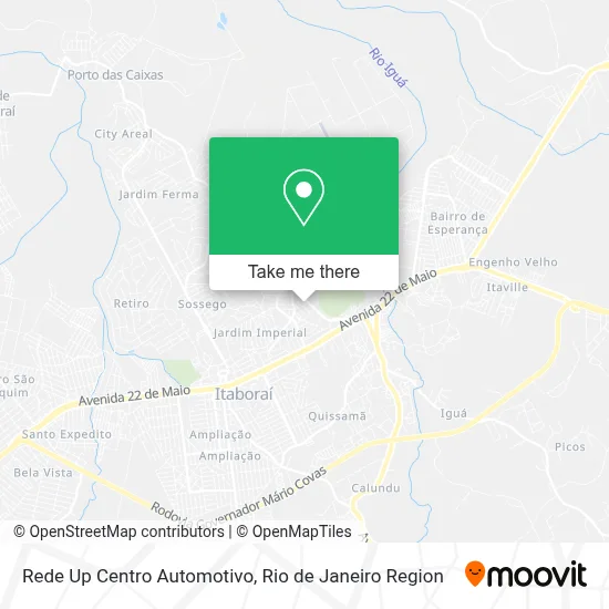 Rede Up Centro Automotivo map