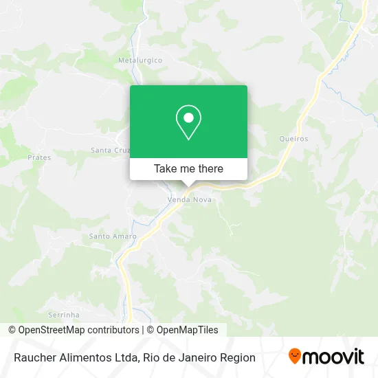 Raucher Alimentos Ltda map