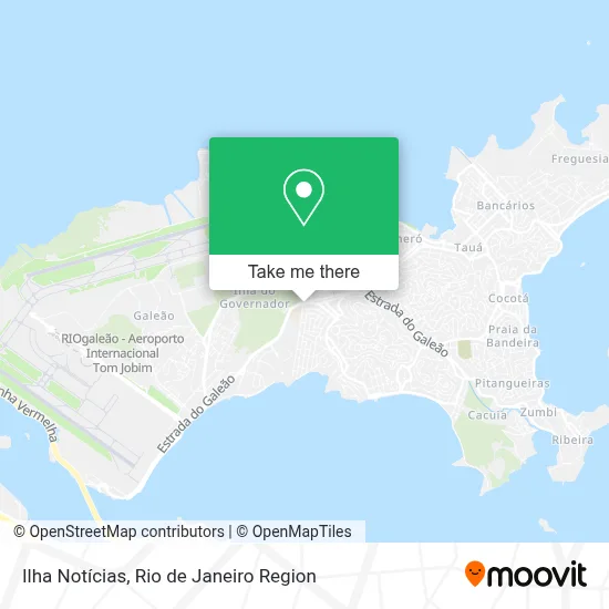 Ilha Notícias map