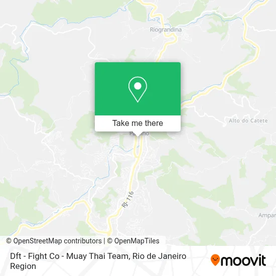 Dft - Fight Co - Muay Thai Team map