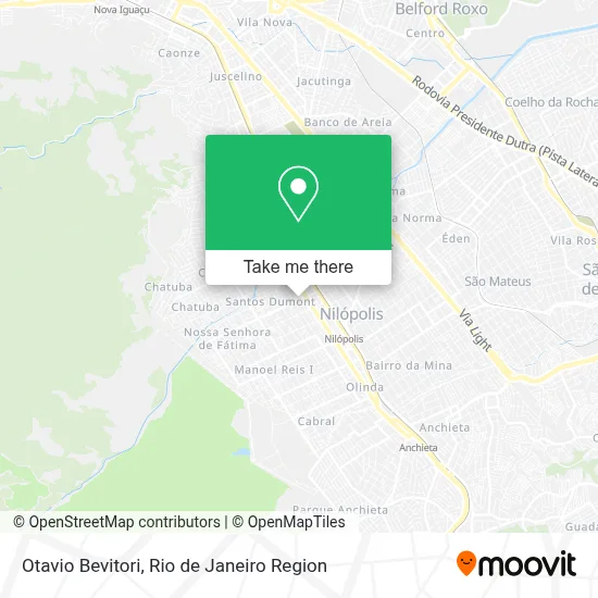 Otavio Bevitori map