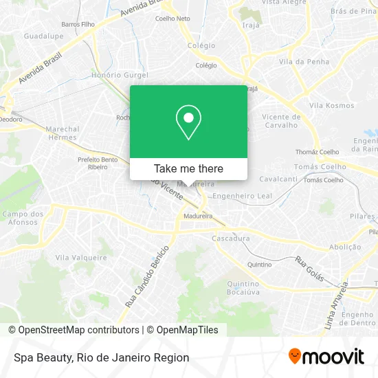 Spa Beauty map