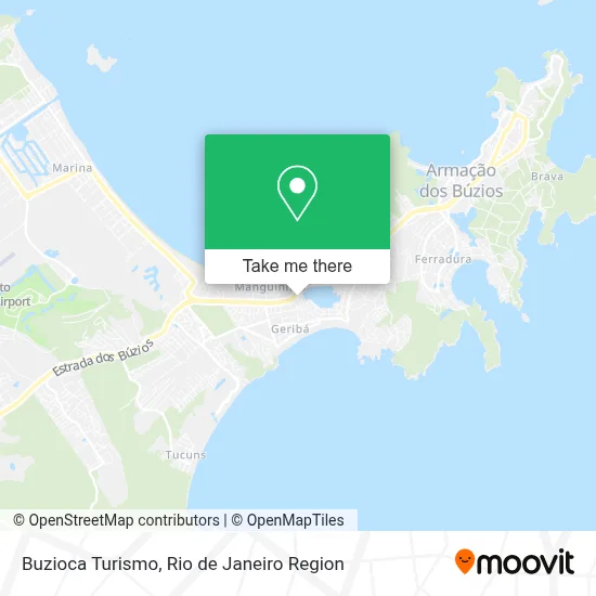 Buzioca Turismo map