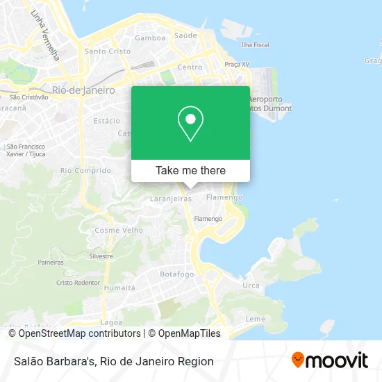 Salão Barbara's map