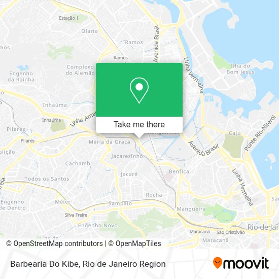 Barbearia Do Kibe map