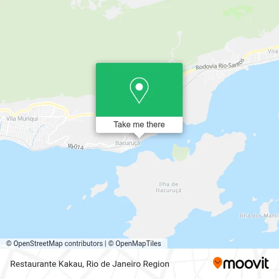 Restaurante Kakau map