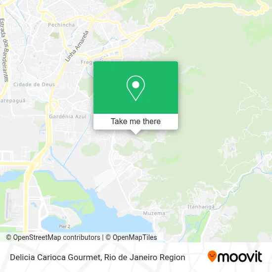 Delicia Carioca Gourmet map