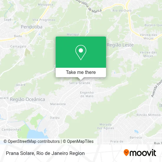 Prana Solare map