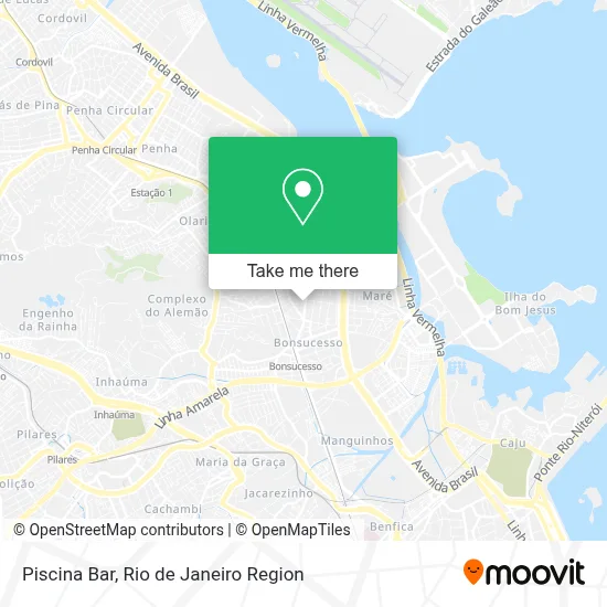 Piscina Bar map
