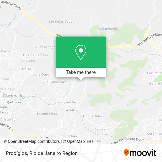 Prodígios map