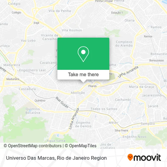 Universo Das Marcas map