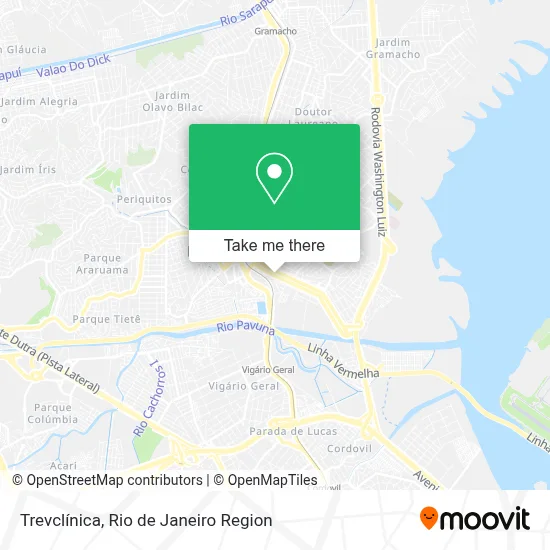 Trevclínica map