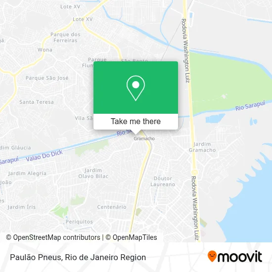 Paulão Pneus map