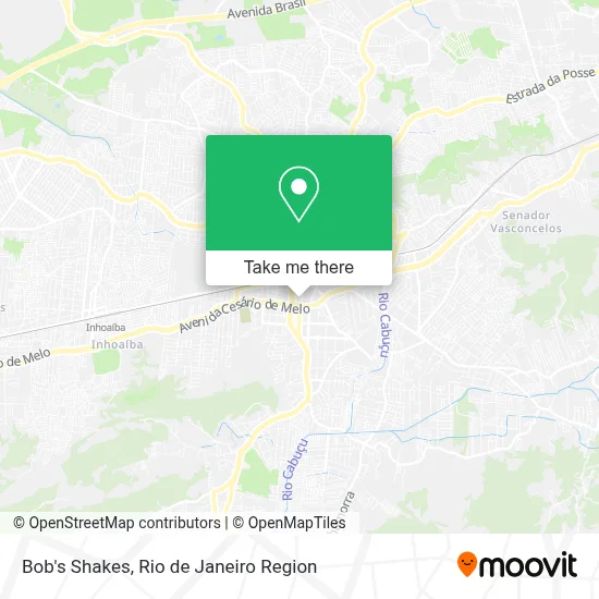 Bob's Shakes map