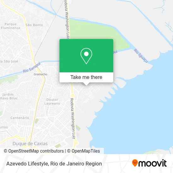 Azevedo Lifestyle map