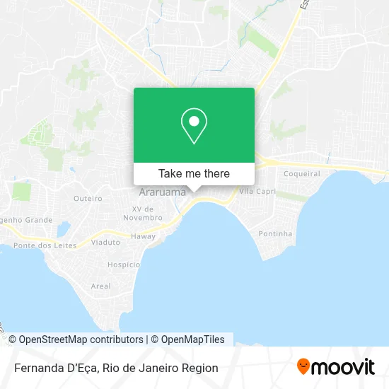 Fernanda D’Eça map
