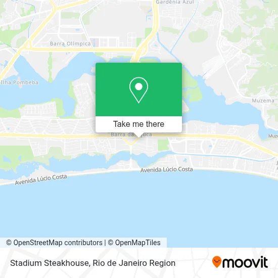 Stadium Steakhouse map