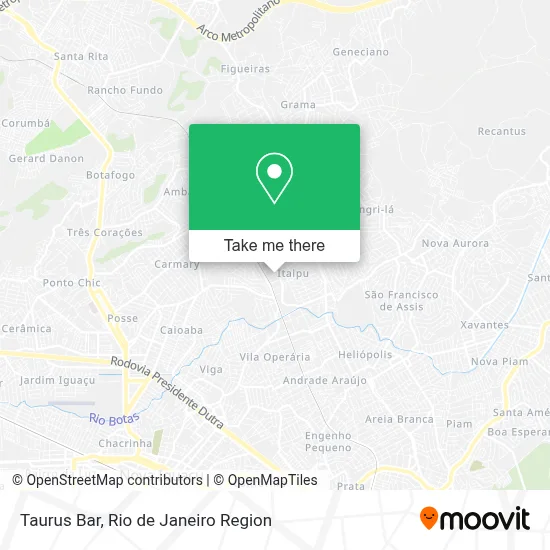 Taurus Bar map
