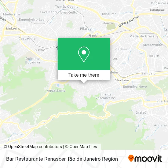Bar Restaurante Renascer map