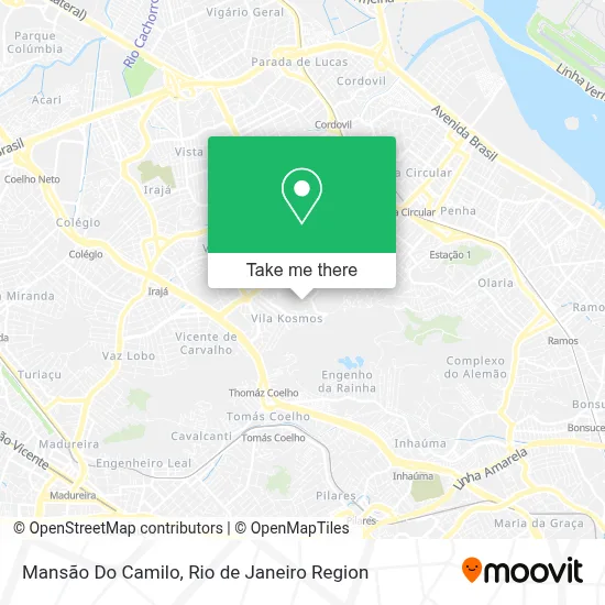 Mansão Do Camilo map