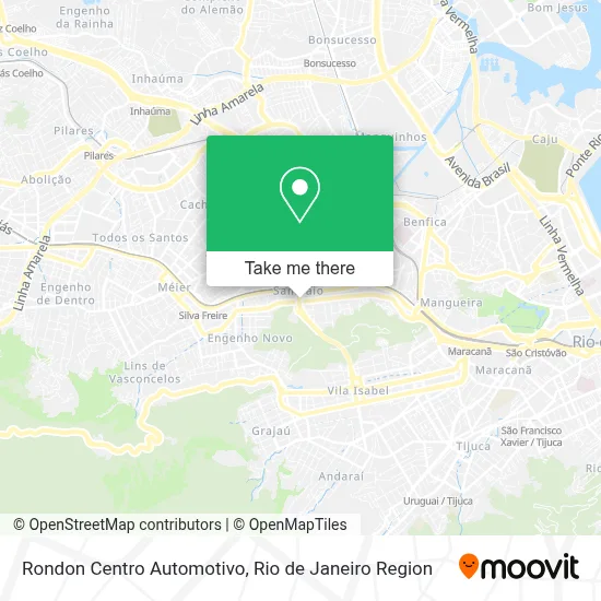 Rondon Centro Automotivo map