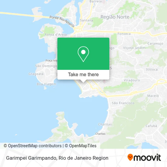 Garimpei Garimpando map