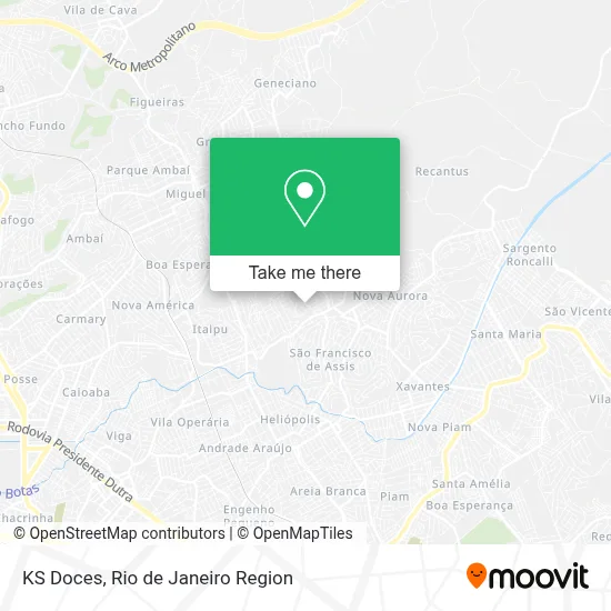 KS Doces map