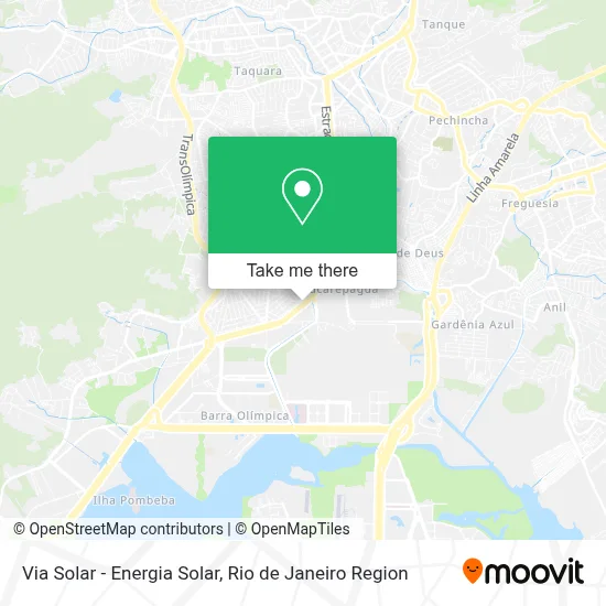 Via Solar - Energia Solar map