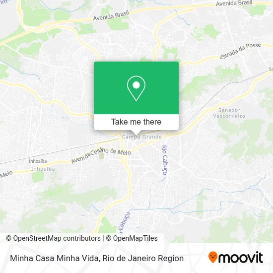 Minha Casa Minha Vida map