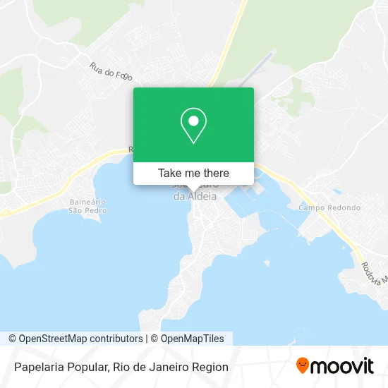 Papelaria Popular map