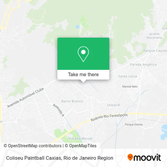 Coliseu Paintball Caxias map