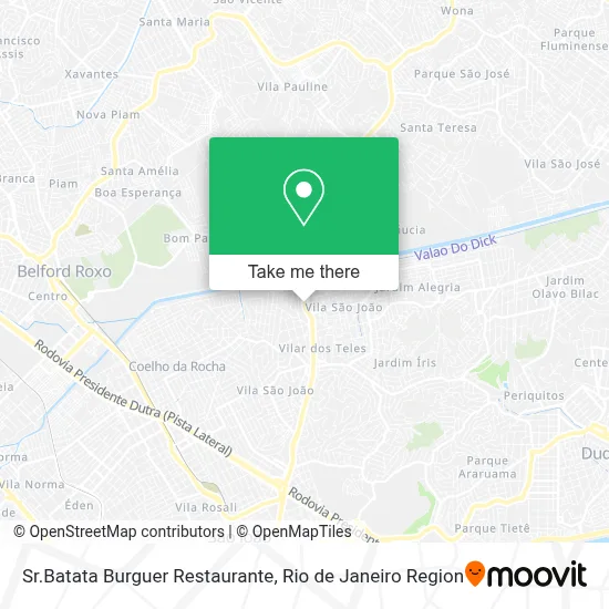 Sr.Batata Burguer Restaurante map