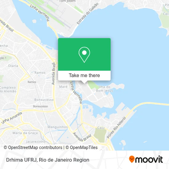 Drhima UFRJ map