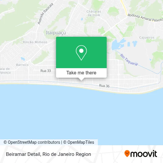 Beiramar Detail map