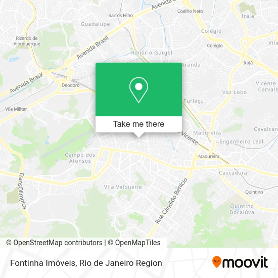 Fontinha Imóveis map