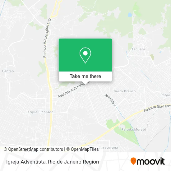 Igreja Adventista map