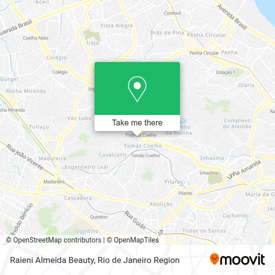 Raieni Almeida Beauty map