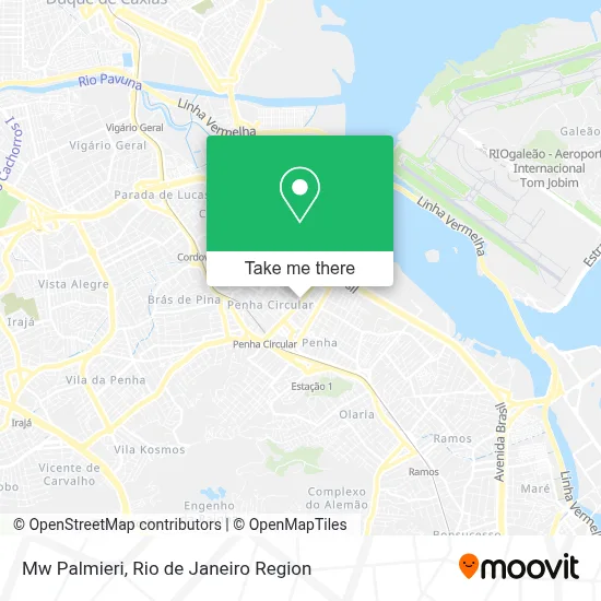 Mw Palmieri map