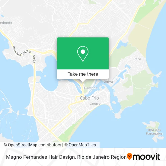 Magno Fernandes Hair Design map