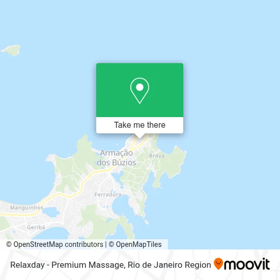 Relaxday - Premium Massage map