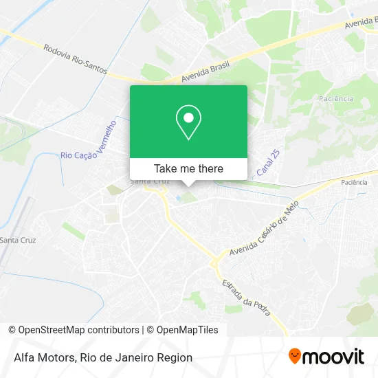 Alfa Motors map