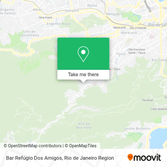 Bar Refúgio Dos Amigos map