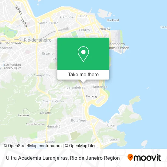 Ultra Academia Laranjeiras map