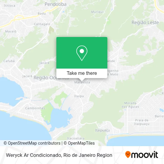 Weryck Ar Condicionado map