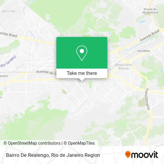 Bairro De Realengo map