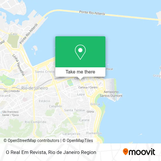 O Real Em Revista map